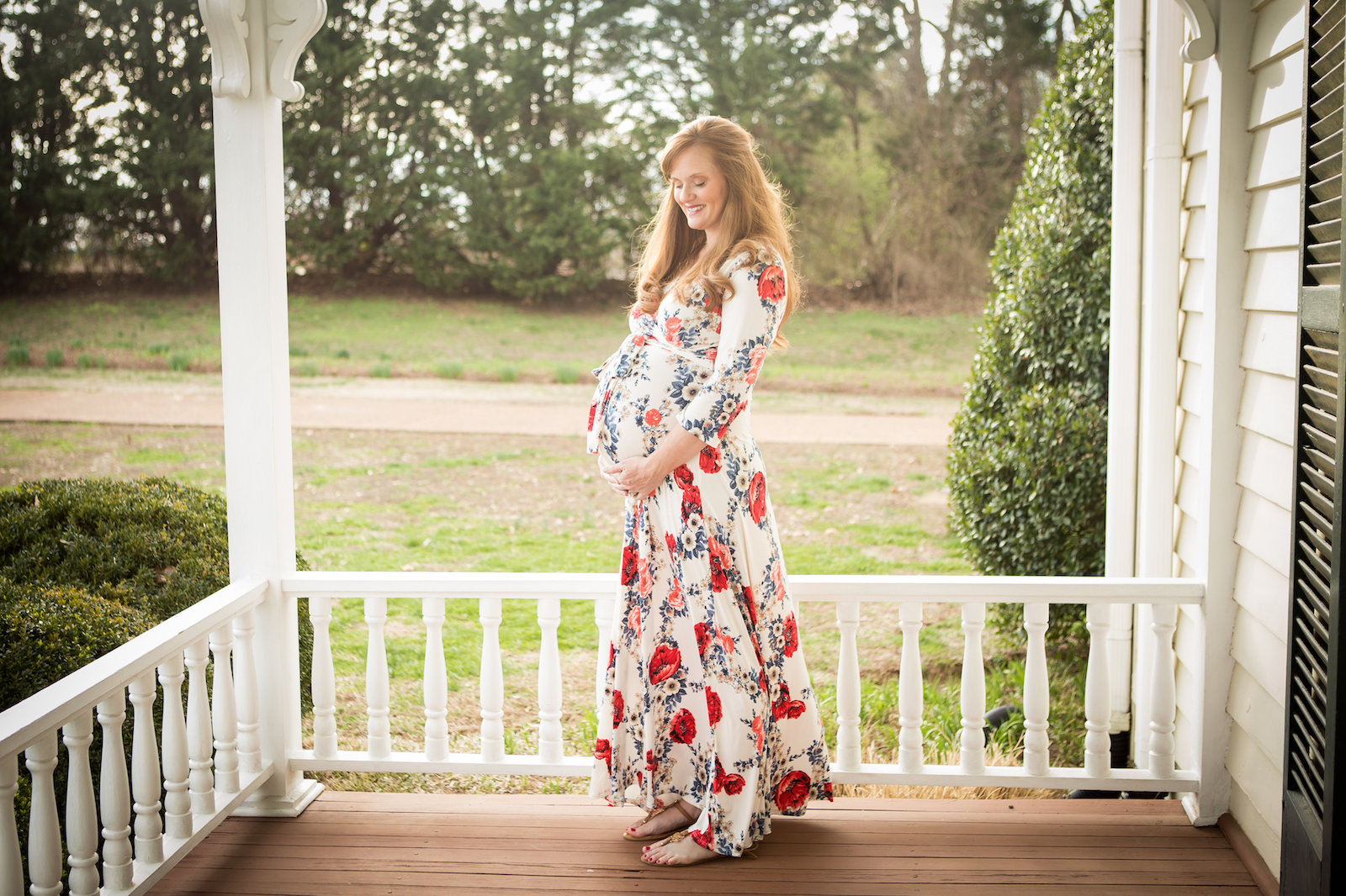 Katherine’s Sunlit Maternity Session by Becka Edmonson Photography