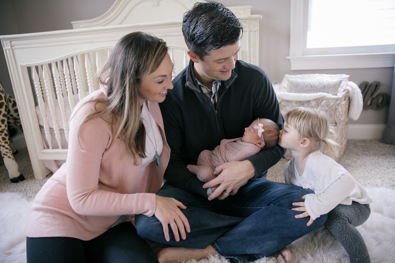 The Meibers’ Newborn + Family Photo Session from SheHeWe Family Photography