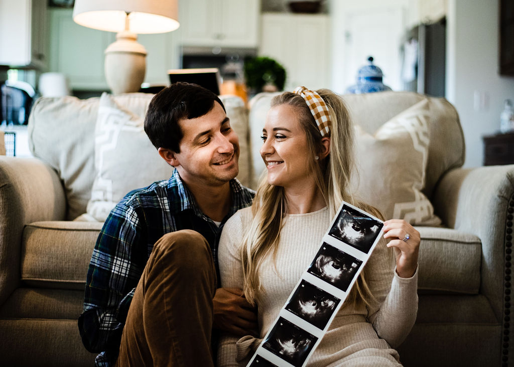 Zotti Family Baby Announcement from HaleyClare Photography