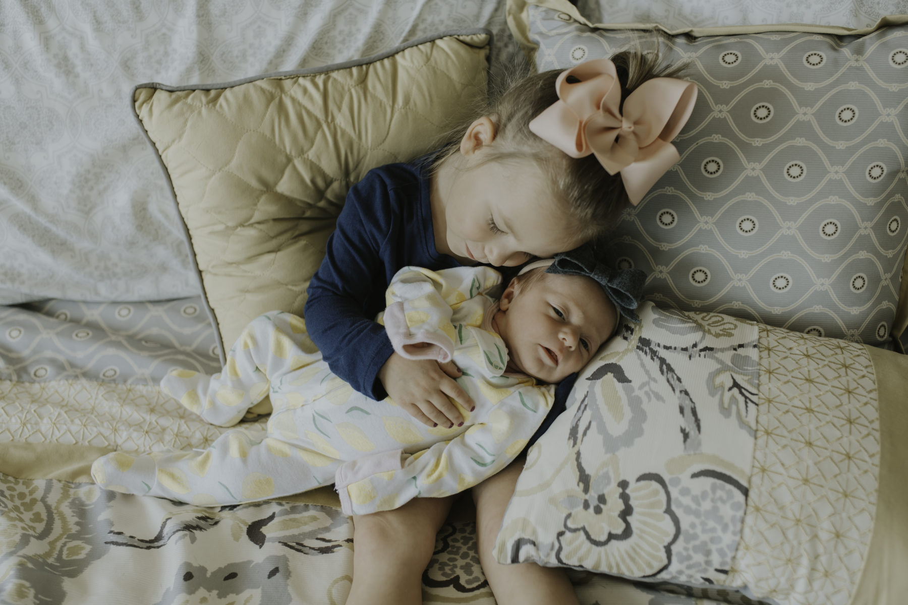 In-Home Newborn Session captured by Risen Vintage on Nashville Baby Guide