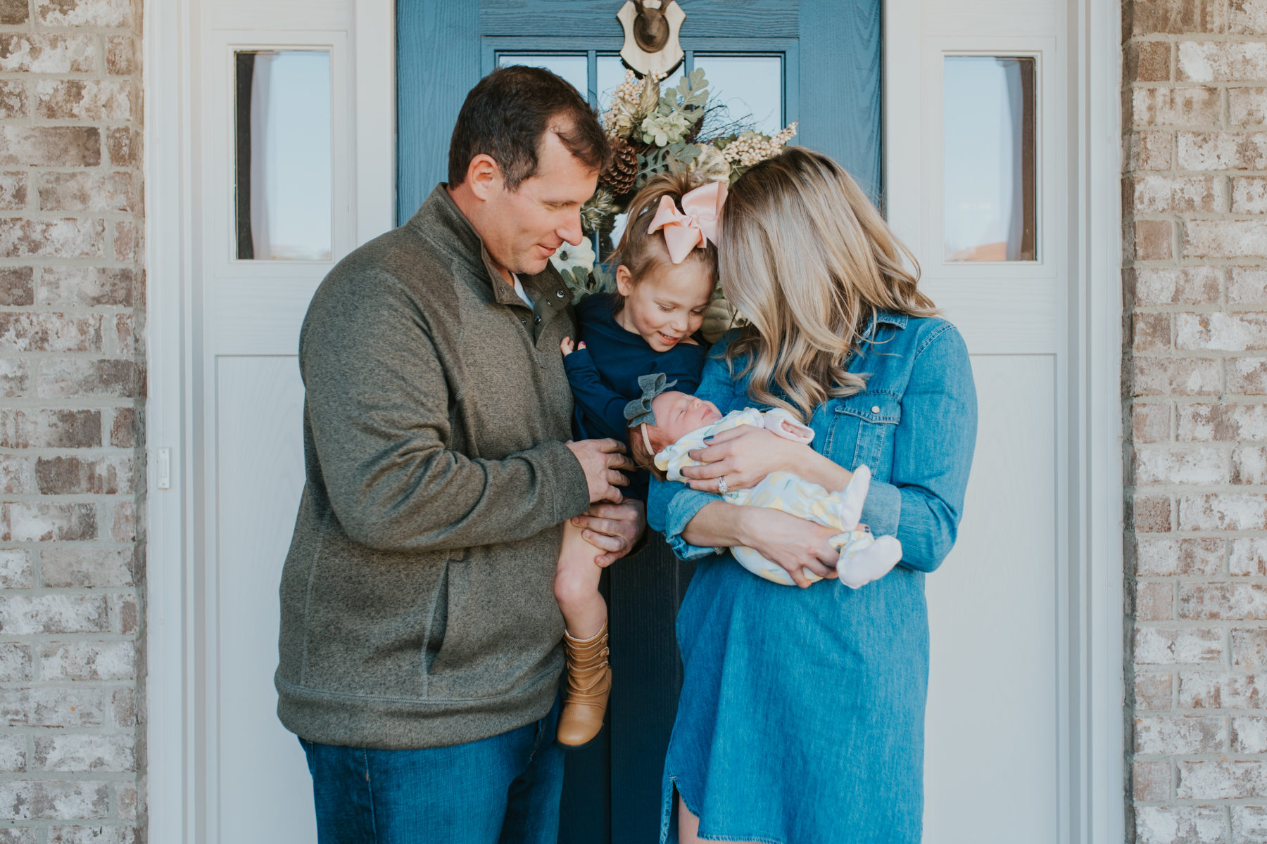 In-Home Newborn Session captured by Risen Vintage on Nashville Baby Guide