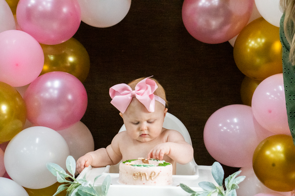 Pink Kids Birthday Party featured on Nashville Bride Guide