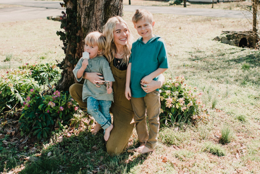 Motherhood lifestyle session featured on Nashville Baby Guide