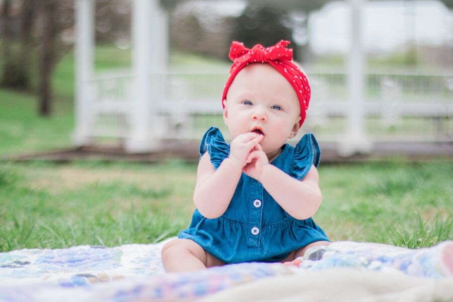 Spring Photo Session by Haley Mantlo Photography featured on Nashville Baby Guide