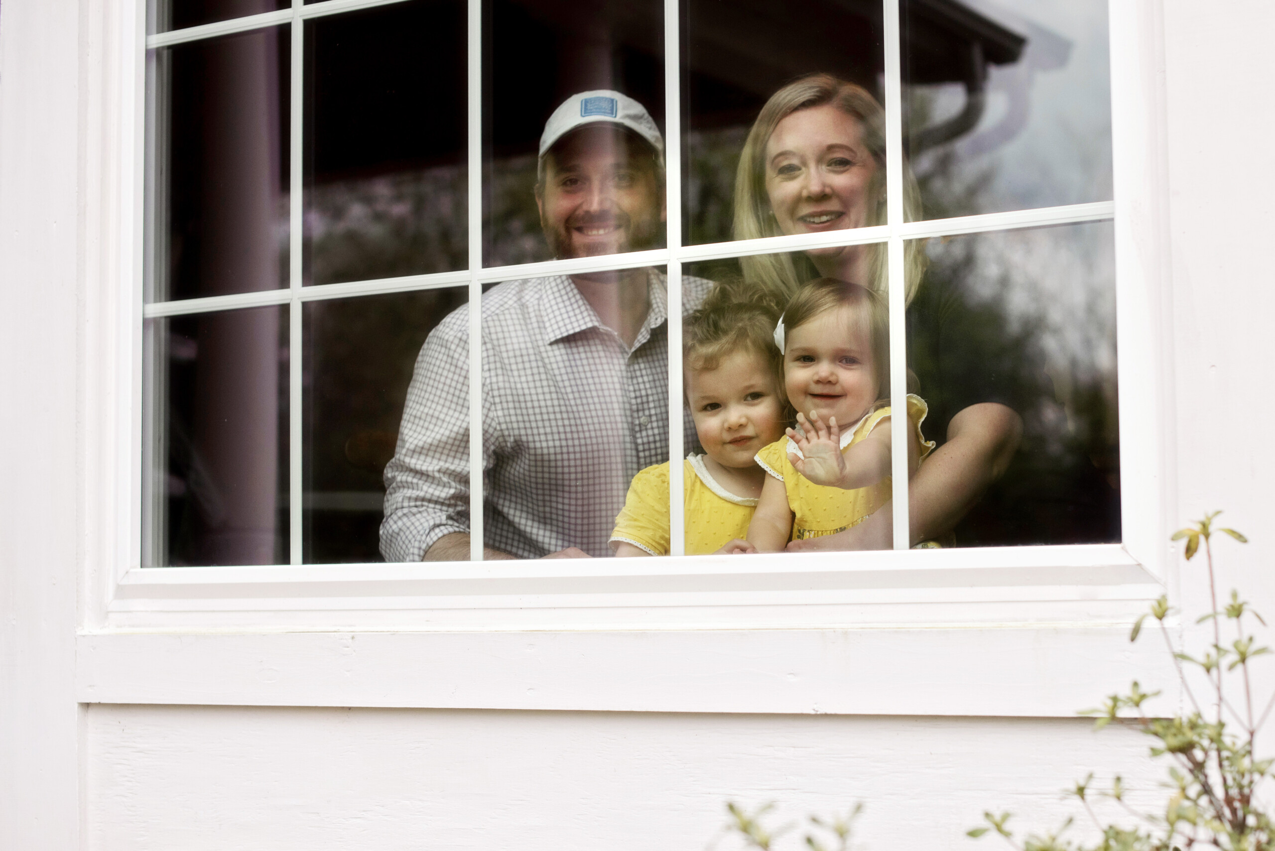 Through the Window Family Photo Shoot by Elaine Drabik