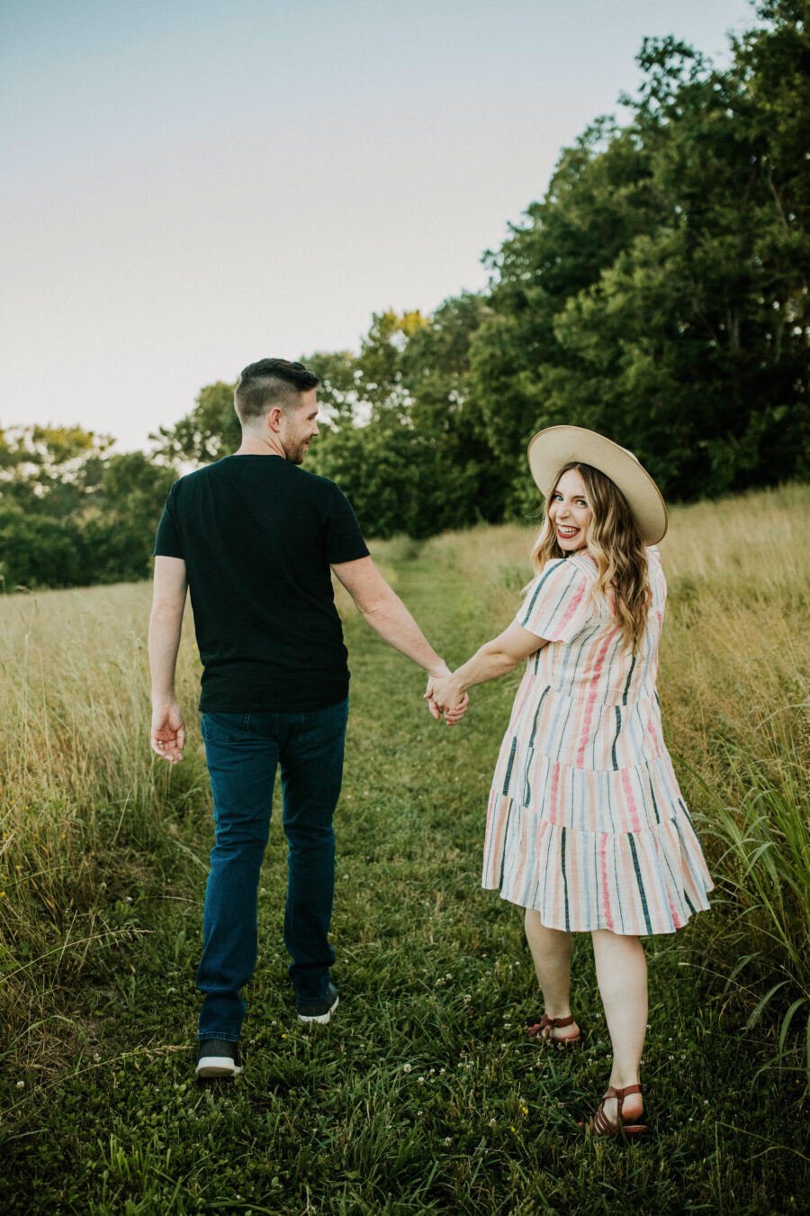 Sunlit Baby Announcement Photo Session featured on Nashville Baby Guide