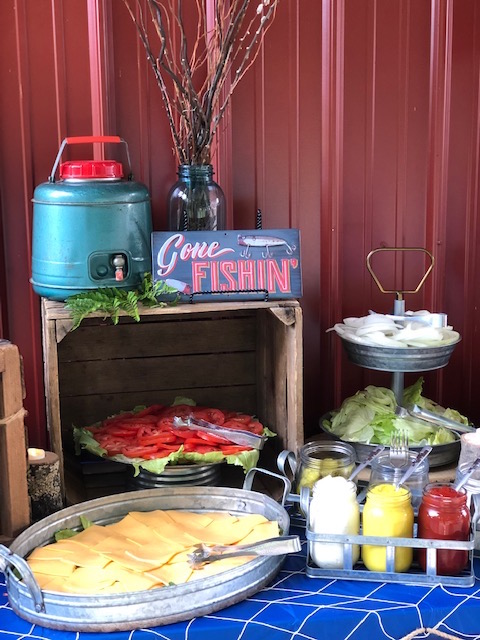 Fish Birthday Party from Romance & Rust featured on Nashville Baby Guide
