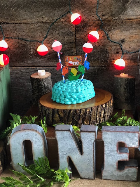 Fish Birthday Party from Romance & Rust featured on Nashville Baby Guide