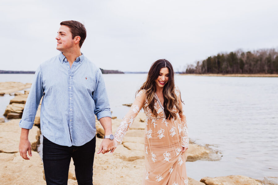 Shoreline Maternity Session from Emily Green Creative featured on Nashville Baby Guide