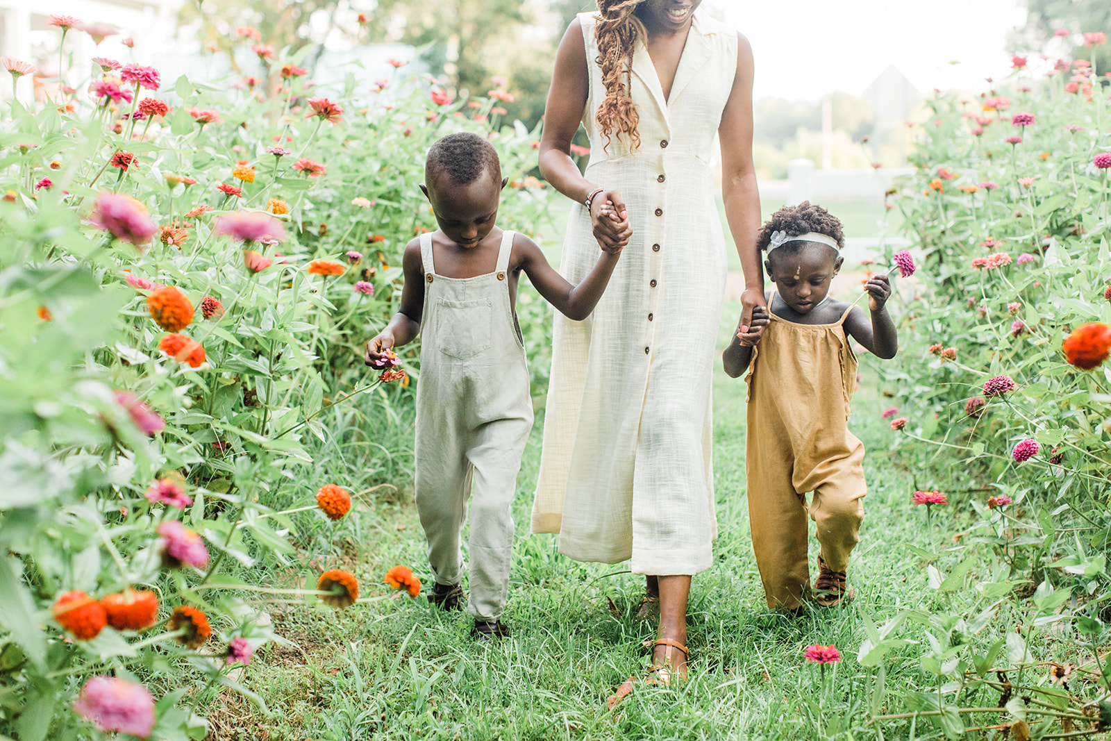 Floral Field Mommy & Me Session from Sarah Sidwell Photography