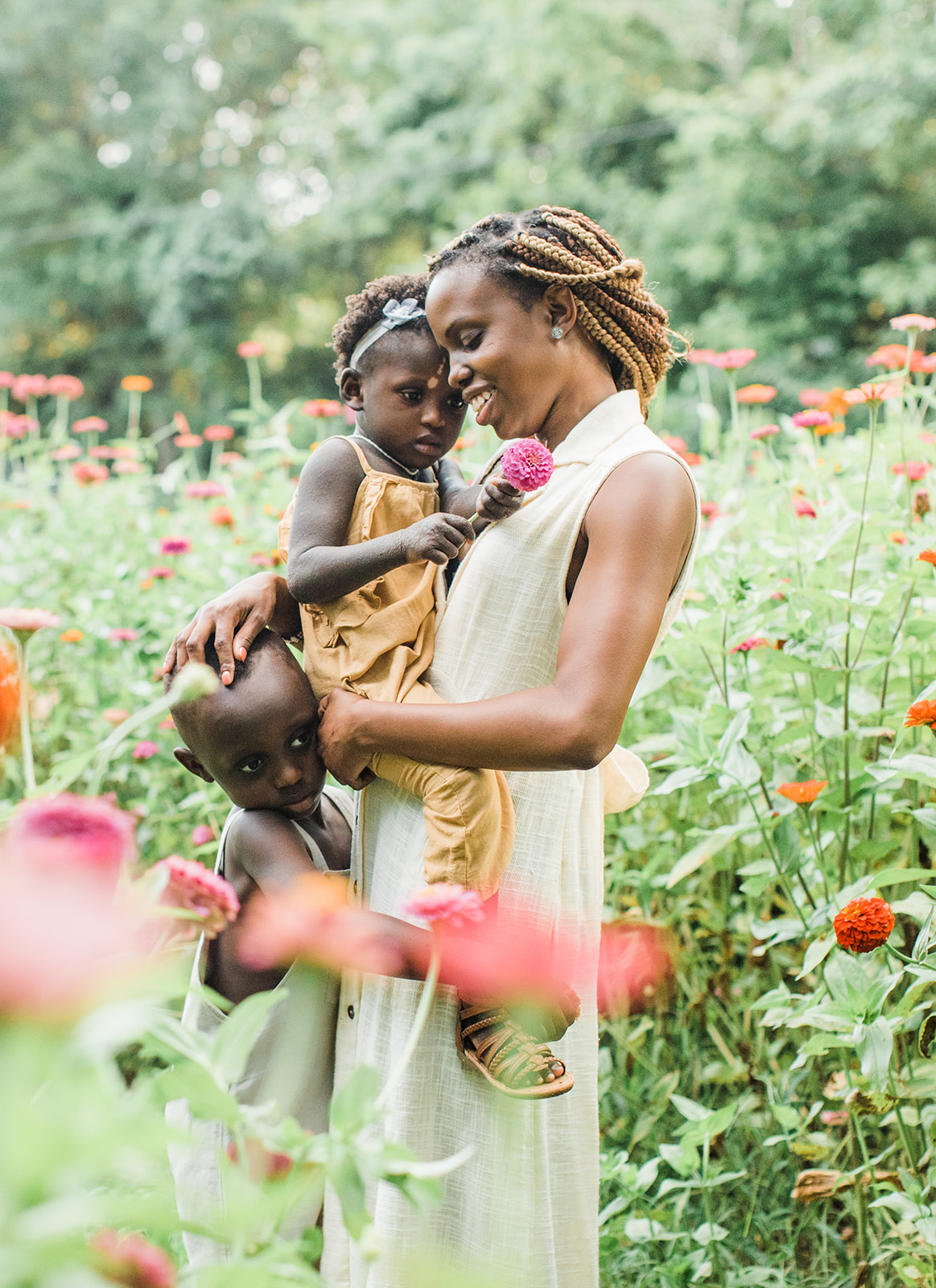 Floral Field Mommy & Me Session from Sarah Sidwell Photography featured on Nashville Baby Guide