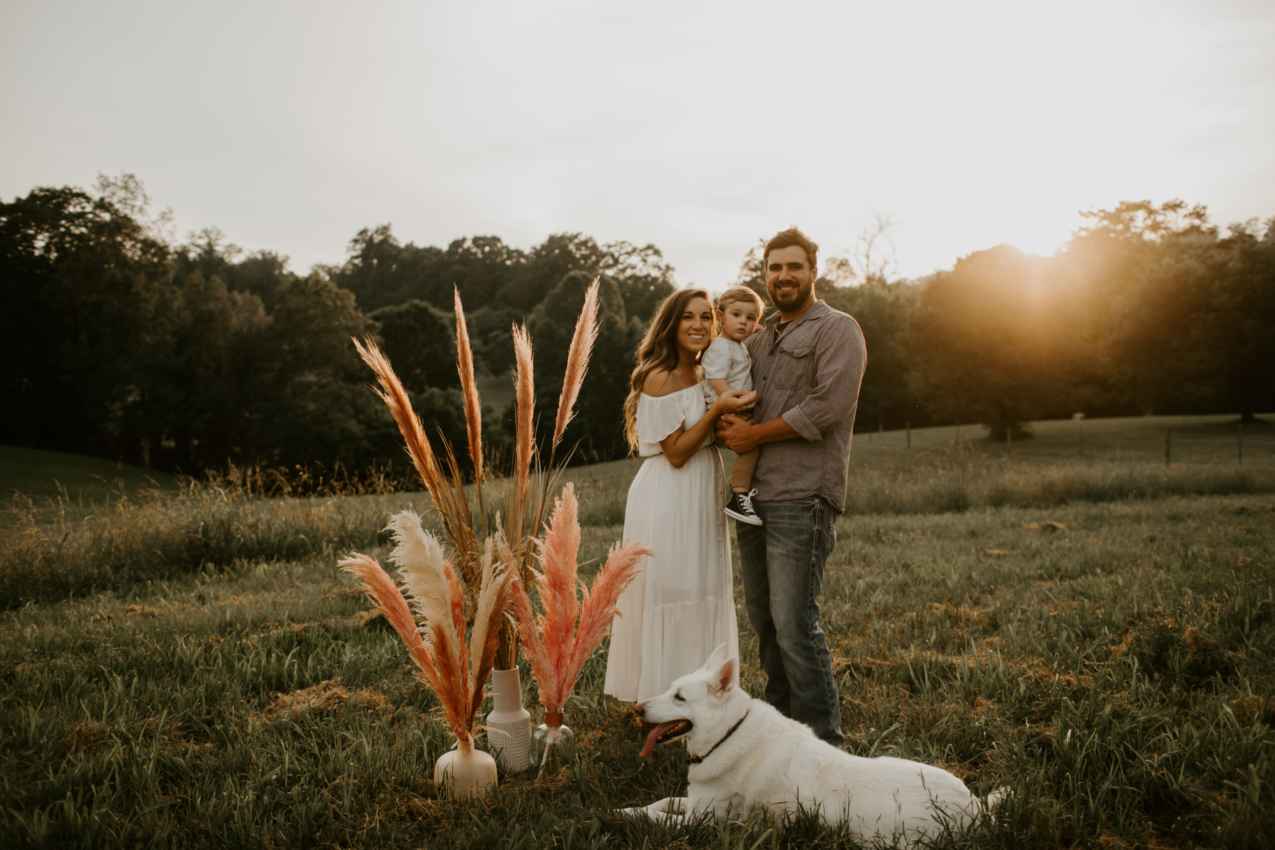 Warm Toned Gender Reveal from Southern Roots Photos