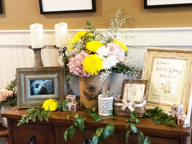 A Winnie the Pooh Baby Shower by Romance and Rust featured on Nashville Baby Guide