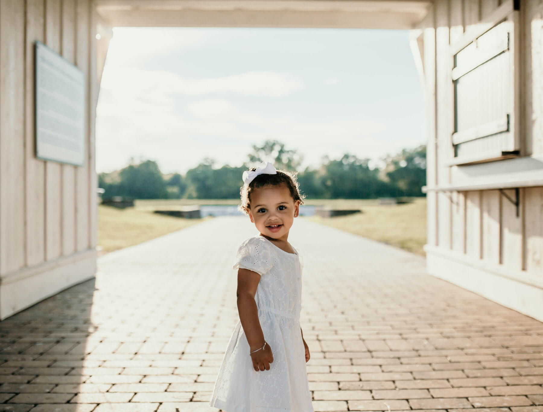 Two year old portrait session at Harlinsdale Farm by Mallory Luster Photography