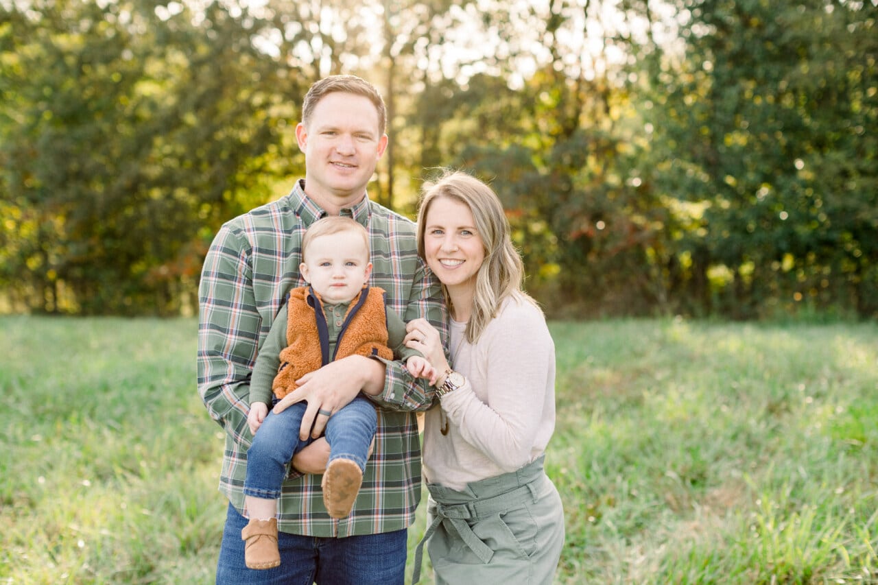 Fall family photos from j. photography featured on Nashville Bride Guide