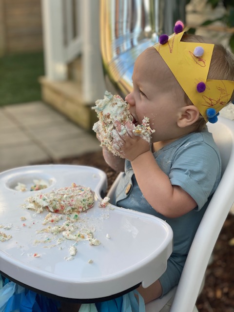First birthday smash cake