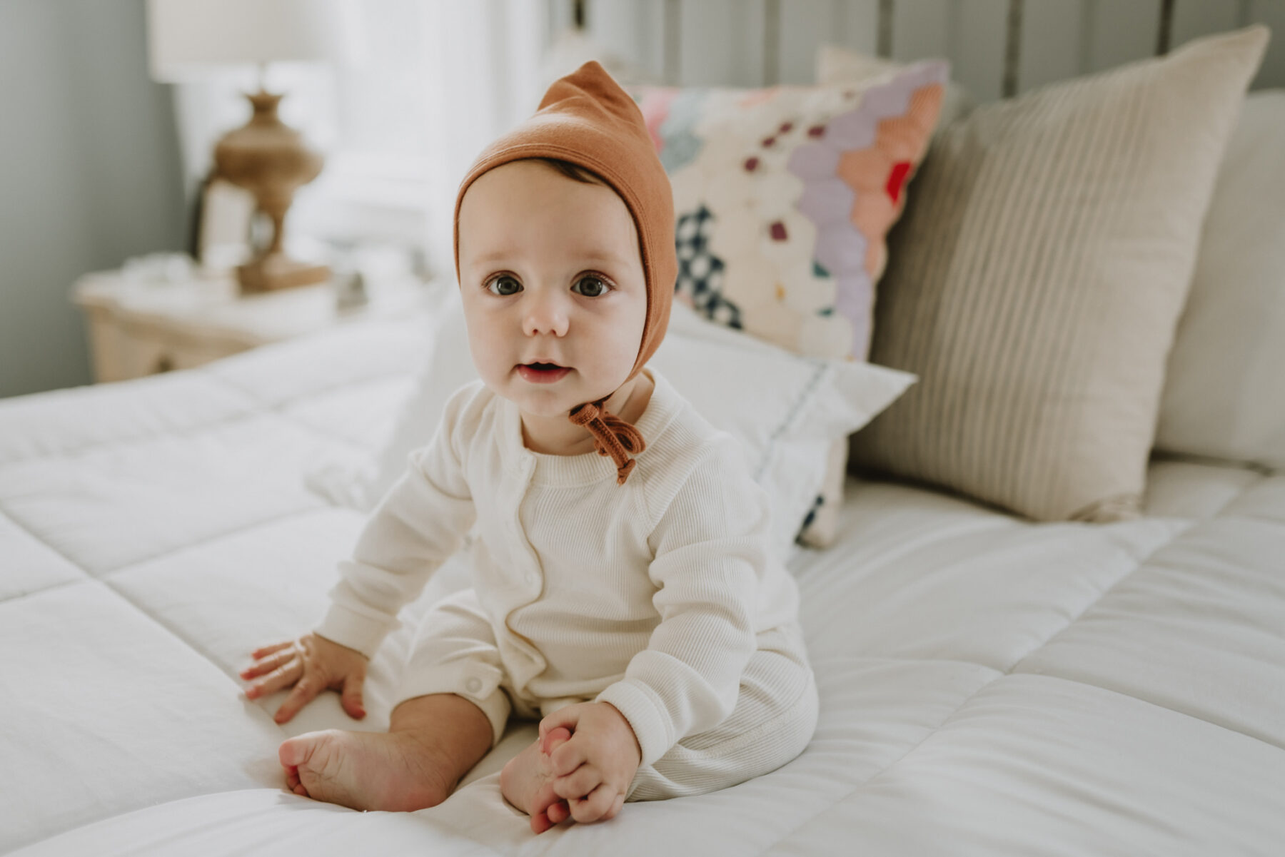 Six month milestone session by Five Pence Photography featured on Nashville Baby Guide