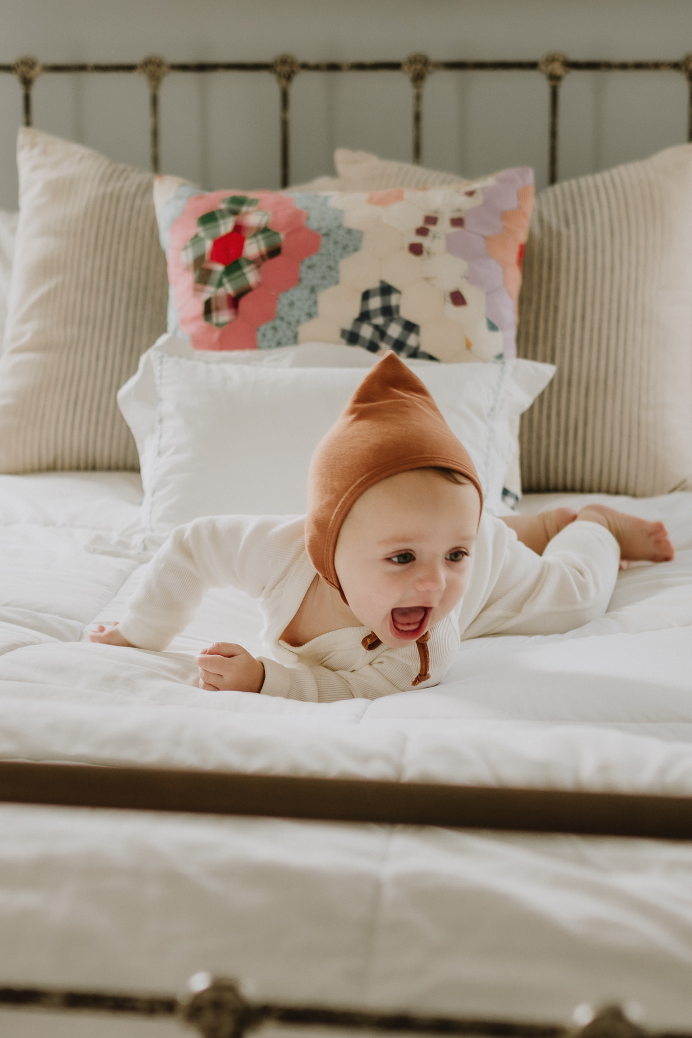 Six month milestone session by Five Pence Photography featured on Nashville Baby Guide