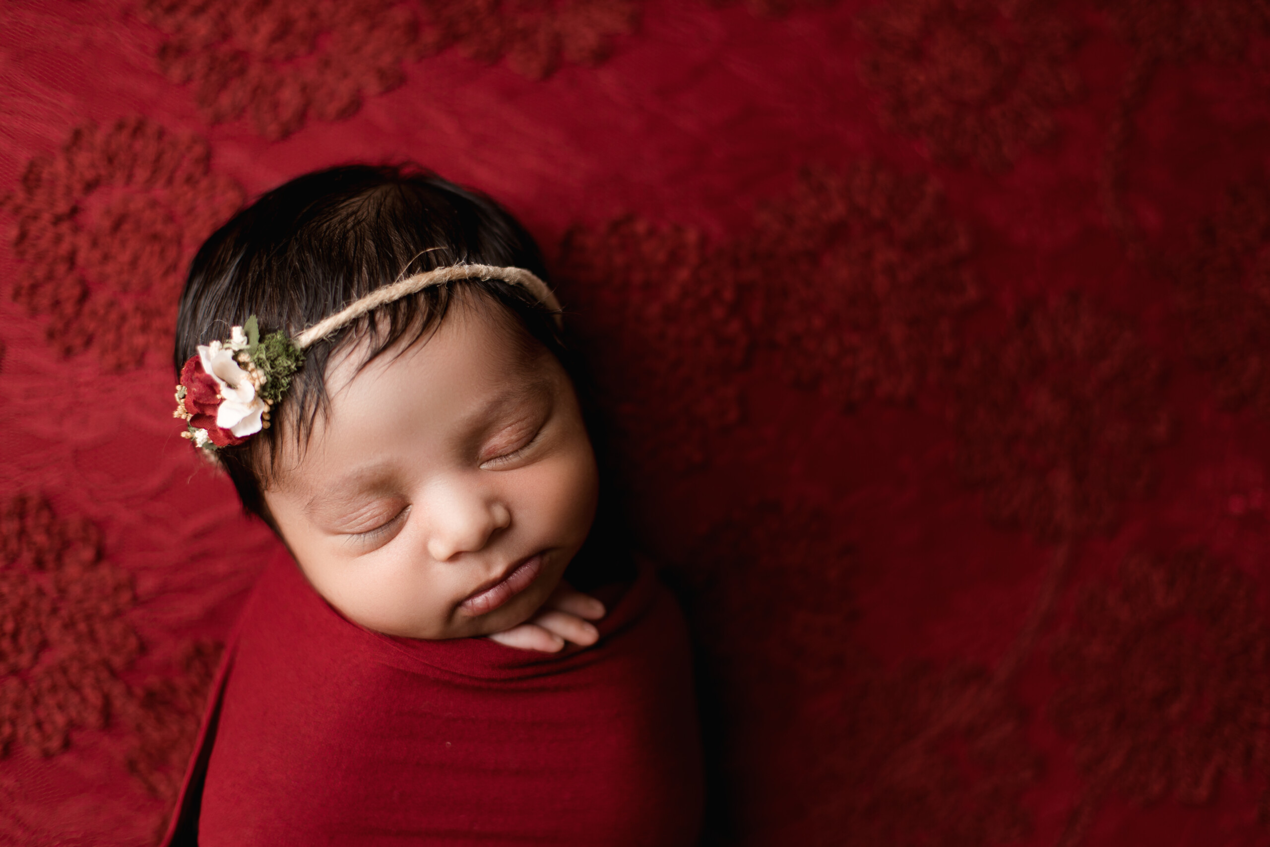 Vyani’s Beautiful Newborn Session from Evie Lynn Photography