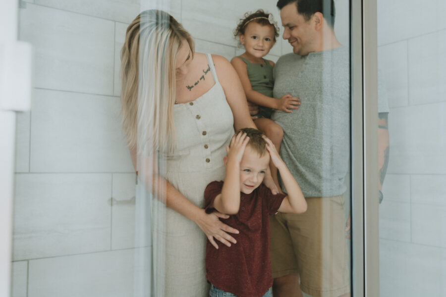 New Home Family Session by Five Pence Photography
