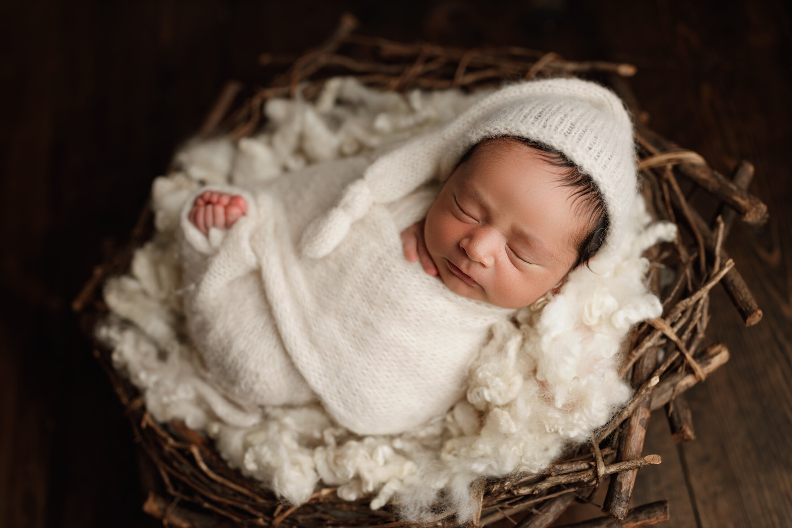 Caleb’s Newborn Session from Evie Lynn Photography