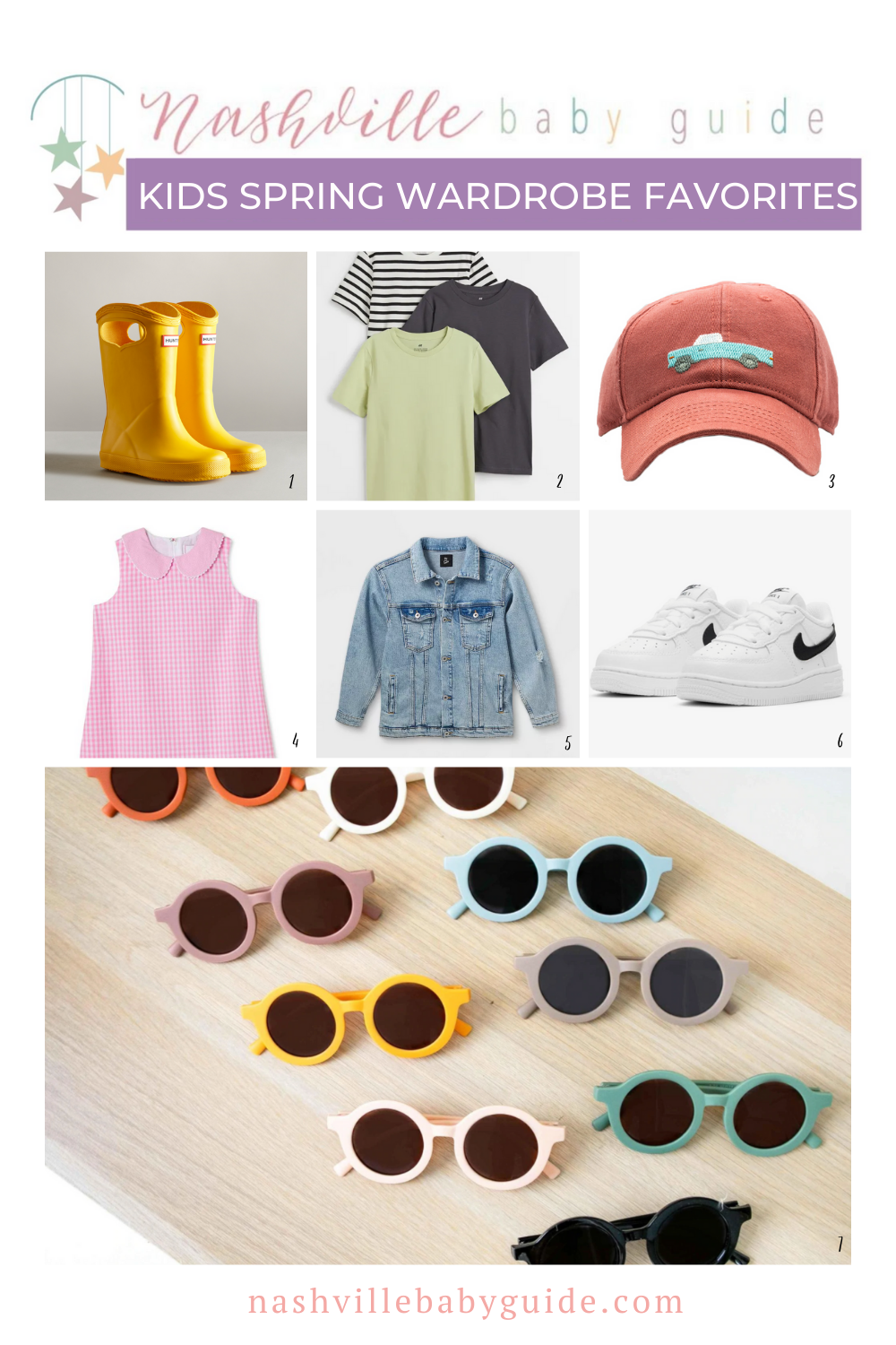Kids Spring Wardrobe Items | Nashville Baby Guide