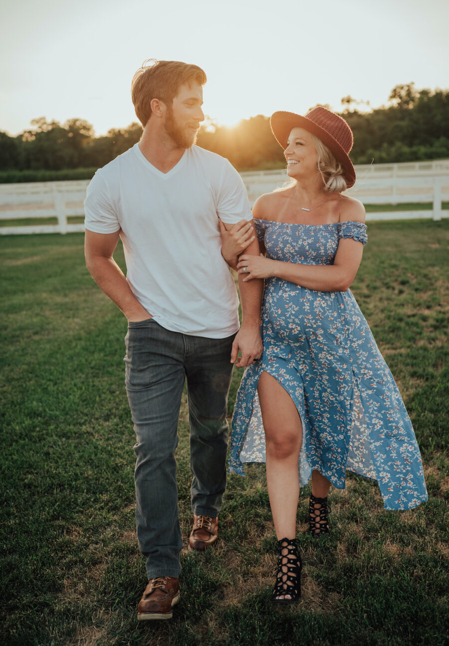 Nashville Baby Boy Maternity Session by Fox & Fig Photography