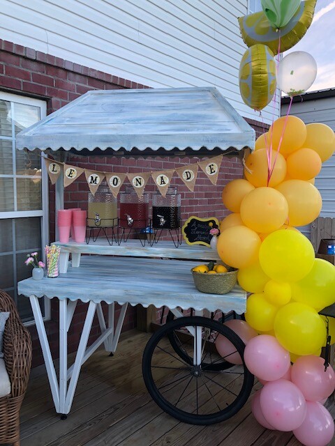 First Birthday Party Lemonade Stand