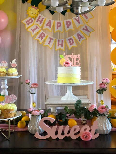 Sweet First Birthday Party Ideas