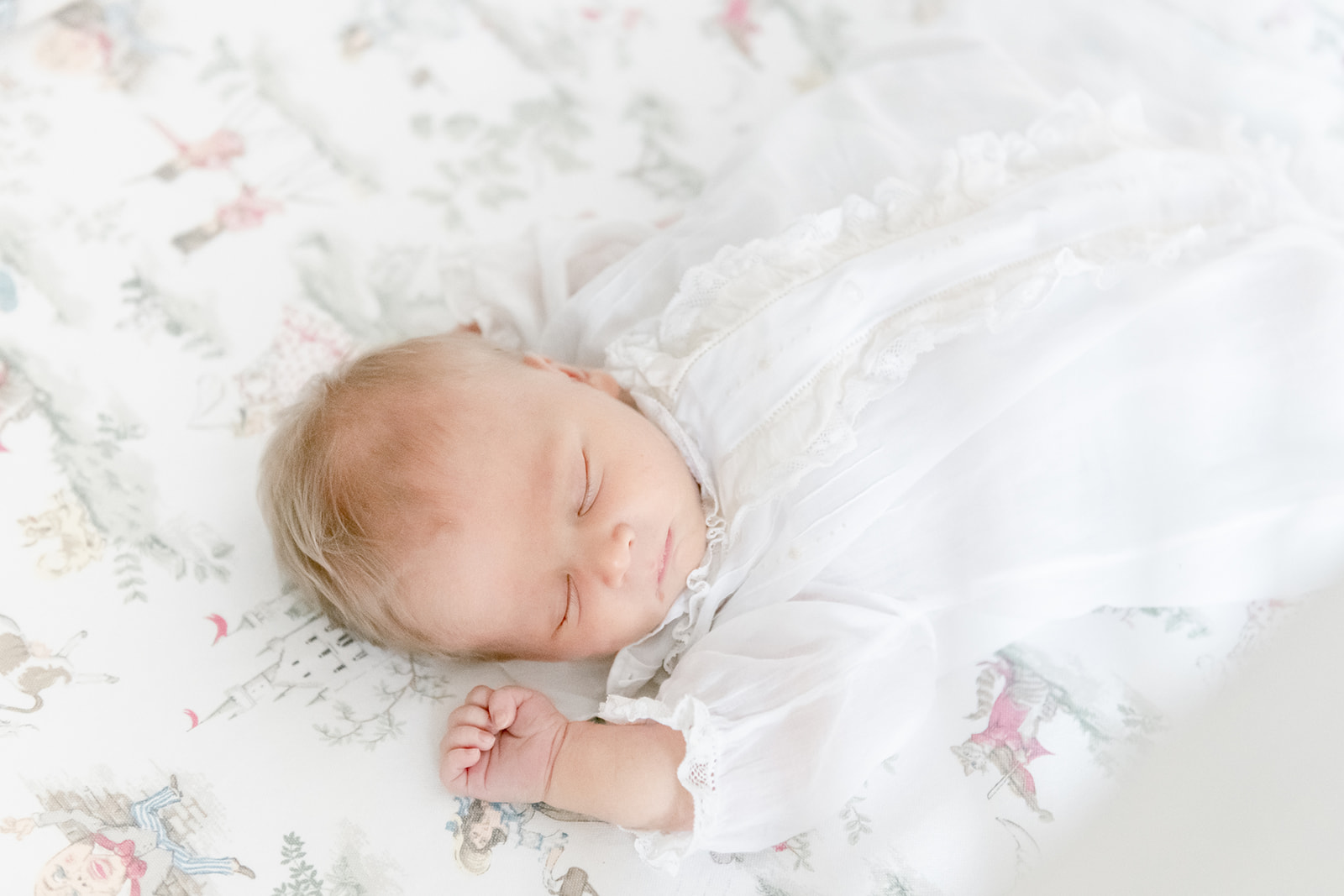 A Nostalgic Newborn Session Filled with Heirlooms