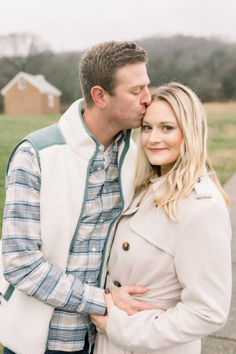 Surprise Pregnancy Announcement Nashville Family Photo Session