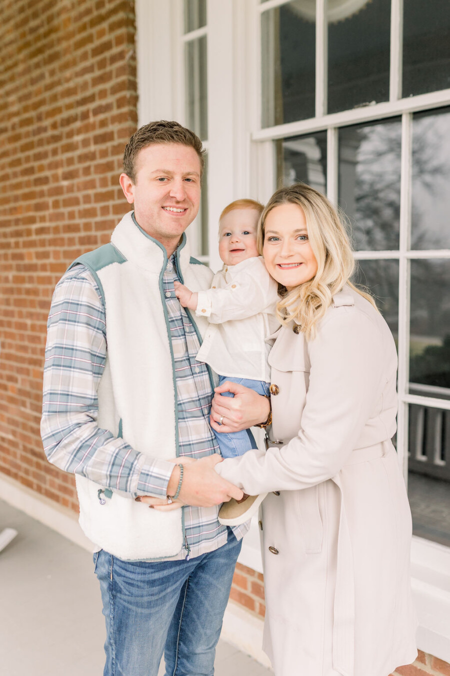 Surprise Pregnancy Announcement Nashville Family Photo Session
