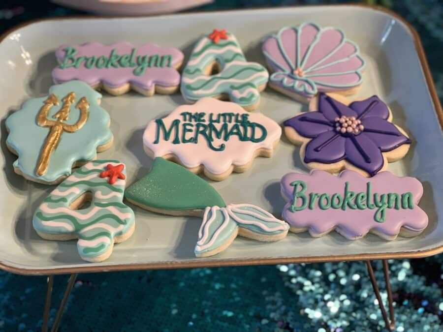The Little Mermaid Cookies