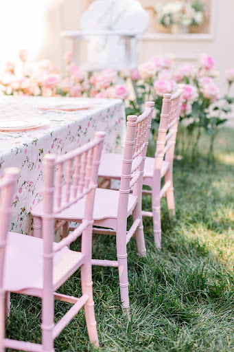 Pink Kids Party Chairs