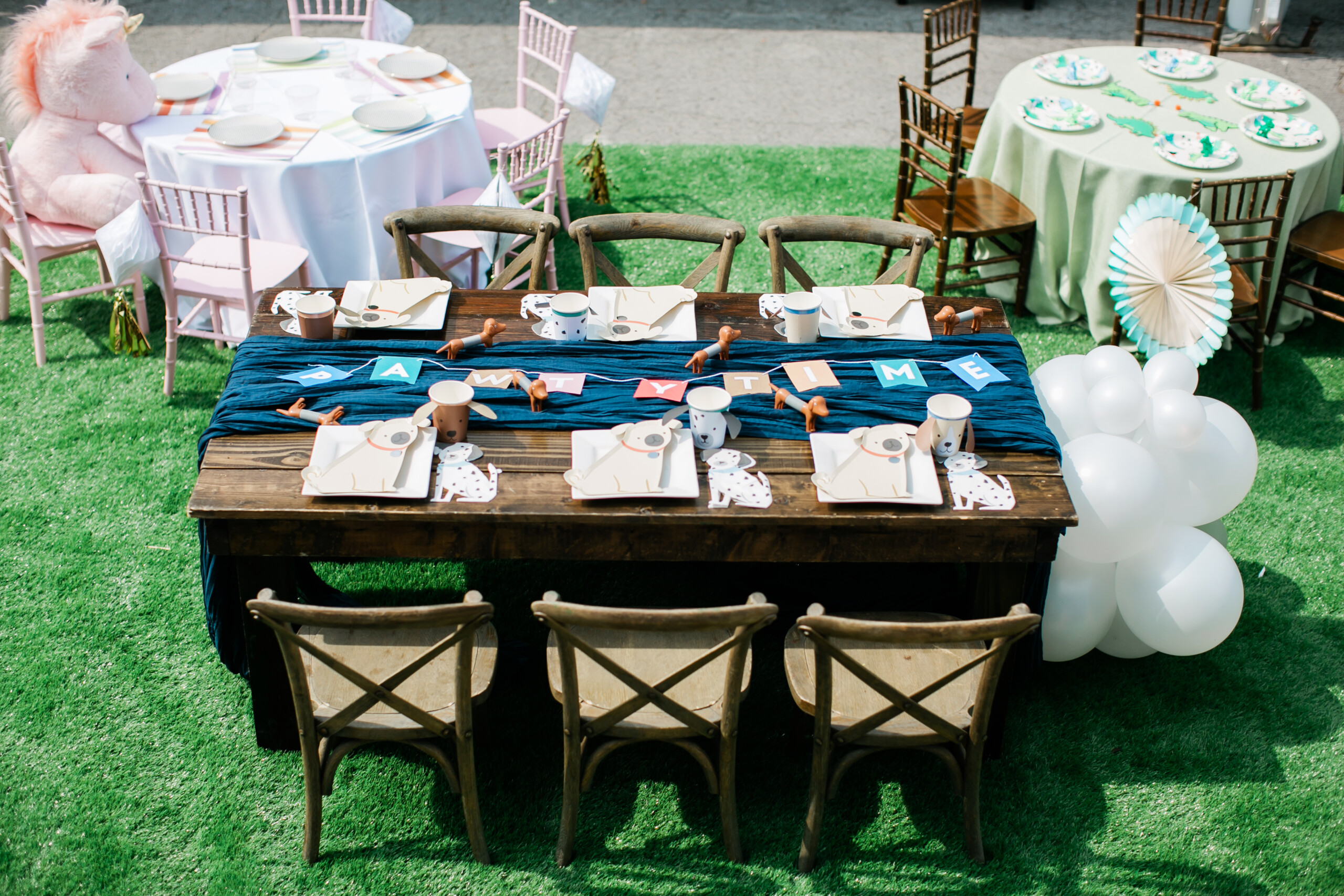 Favorite Rental Items for an Elevated Outdoor Kids Birthday Party