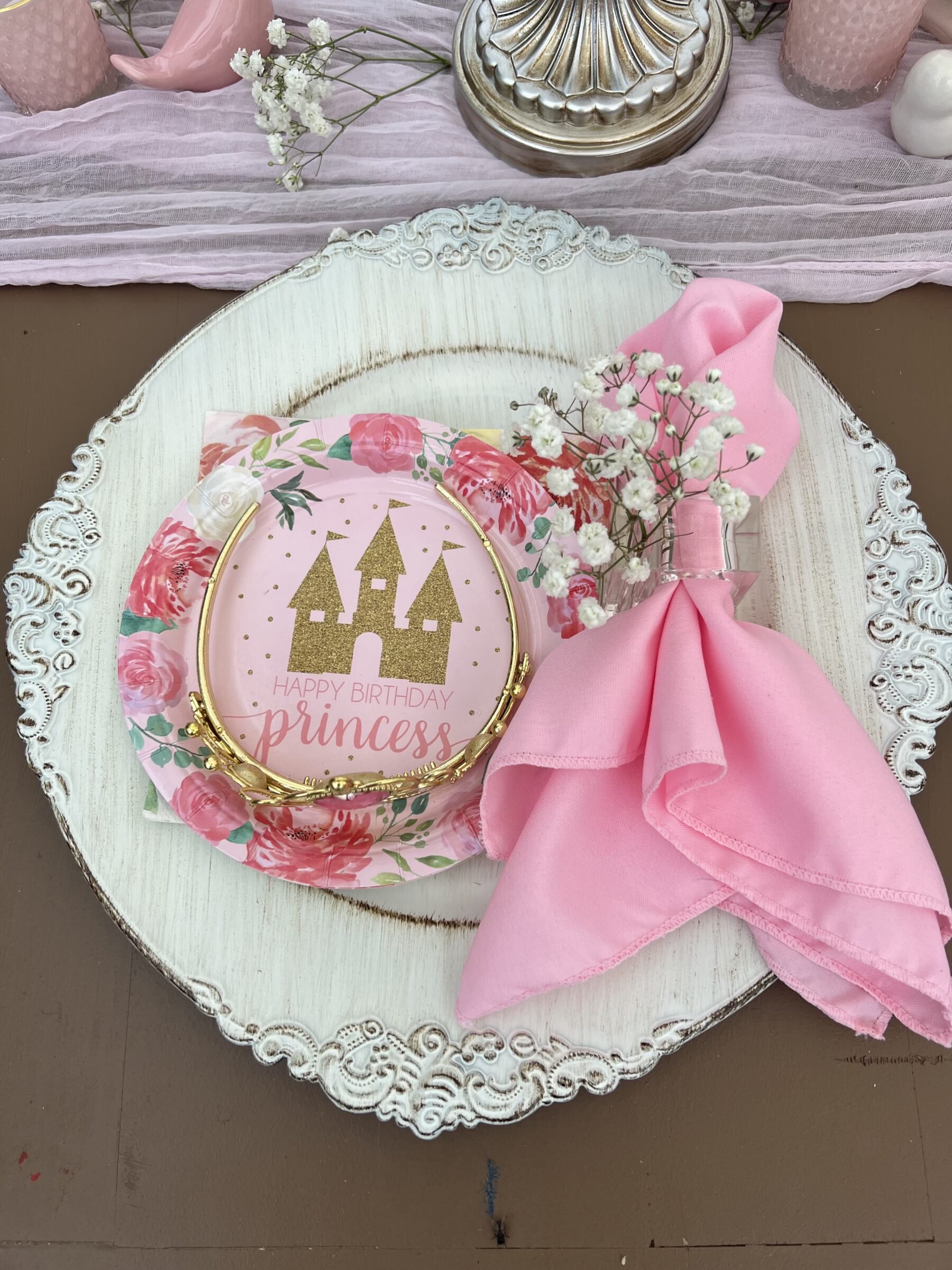 Once Upon a Time Princess Birthday Party Romance and Rust